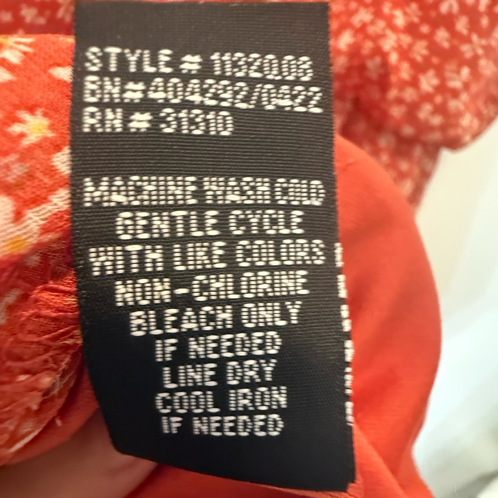 By & By Orange‎ Floral Spaghetti Dress Dress - Picture 13 of 13